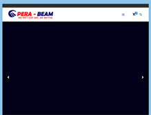 Tablet Screenshot of perabeam.com